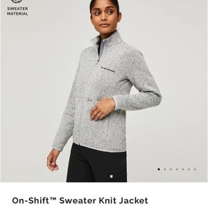 Womens grey figs sweater